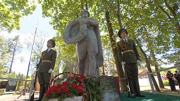 Memory of the heroes of the Great Patriotic War was immortalized in the Borisov district