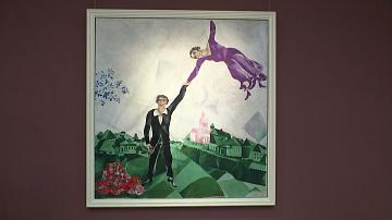 Marc Chagall's "Walk" in Minsk