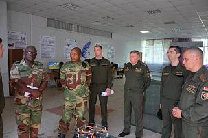 The delegation of the Republic of Zimbabwe visited the Military Faculty of BSU