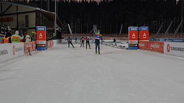 Белорус одержал победу в мужском масс-старте на втором этапе Кубка Содружества по биатлону 