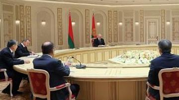 Belarus President Alexander Lukashenko met with the CSTO ministers of foreign affairs