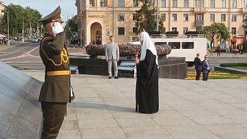 His Holiness Patriarch Kirill is on a visit to Belarus