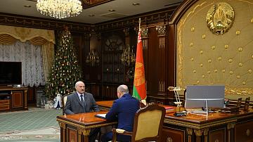 Президент принял с докладом посла Беларуси в России