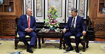 Belarusian President Aleksandr Lukashenko held talks with Chinese President Xi Jinping in Beijing