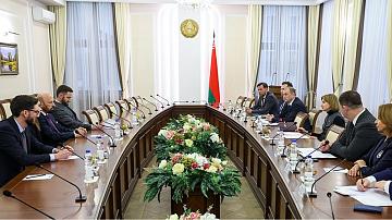 Беларусь и Швейцария обсудили проекты сотрудничества