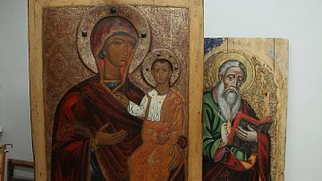 The icon of the 17th century returned to Mogilev after restoration