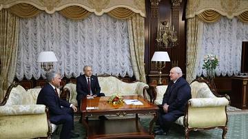 А. Лукашенко провёл встречу с Председателем Государственной думы России