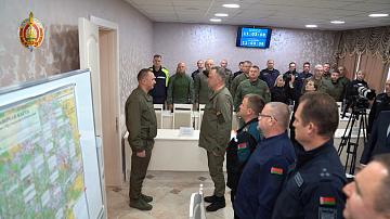 В Гомельской области прошли масштабные учения подразделений МВД 