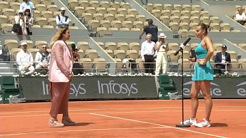 А. Соболенко — первая полуфиналистка French Open