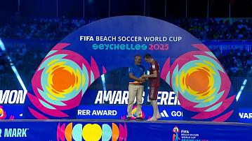 Igor Brishtel has been named Belarus's best beach soccer player Igor Brishtel has been named Belarus's best beach soccer player