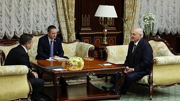 Президент Беларуси встретился с Председателем ПАО «БАНК ПСБ» 