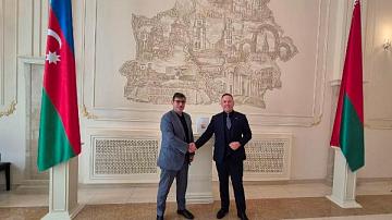 Meeting with the Executive Director of the Association "Digital and Audiovisual Broadcasting Industry of Azerbaijan" Ali Aliyev