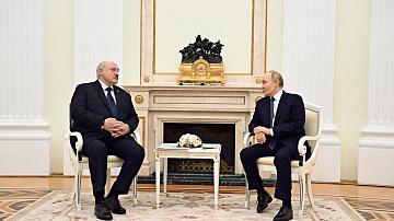 The Presidents of Belarus and Russia held a meeting in the Kremlin