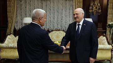 The President met with the Speaker of the National People's Assembly of the Algerian parliament