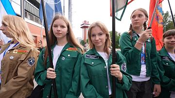 В Раубичах проходит молодёжный турслёт студенческих отрядов Минской области