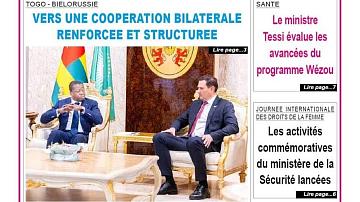 Towards a strengthened and structured bilateral cooperation between Togo and Belarus