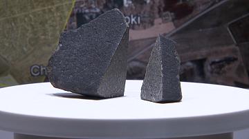 Метеорит «Смолевичи» демонстрируют в Минском планетарии