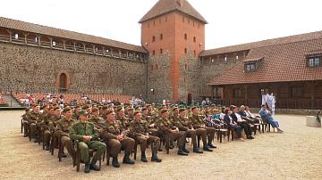 Patriotic car rally in places of military glory