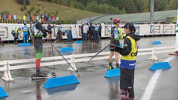 The national team leaders and promising juniors are taking part in the cross‑country skiing competitions