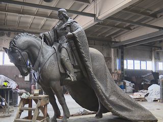 Monument to Grand Duke of Lithuania Gediminas to be moved to Lida