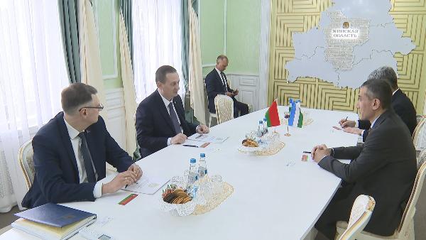 Cooperation between Belarus and Uzbekistan was discussed at the Minsk Region Executive Committee