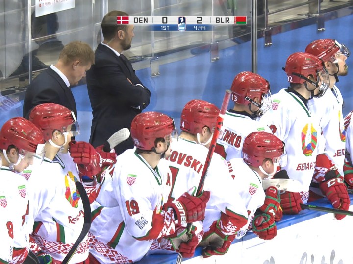 Сборная Беларуси завершила выступление на молодежном чемпионате мира по хоккею победой над Данией