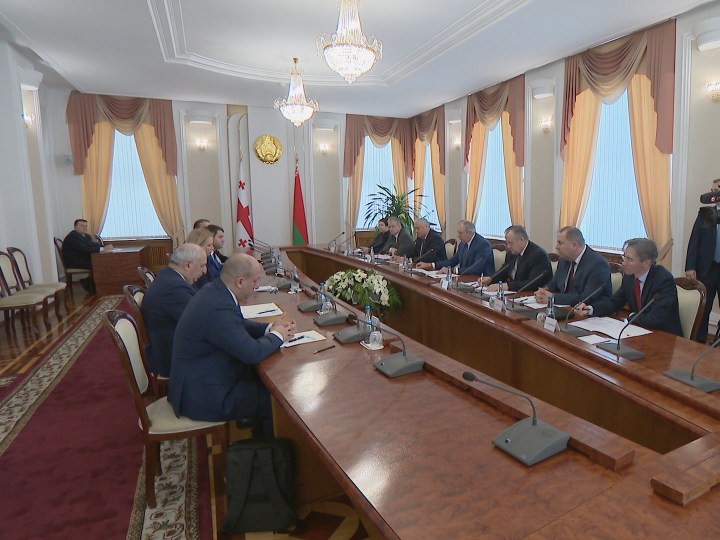 Сегодня в Минске принимают правительственную делегацию  Грузии