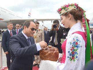 Egyptian President arrives in Belarus on official visit 