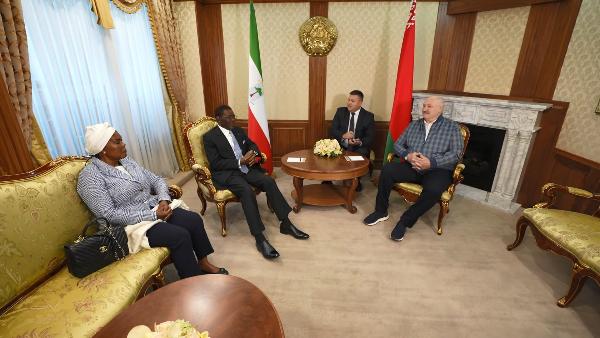 A. Lukashenko personally saw off the President of Equatorial Guinea