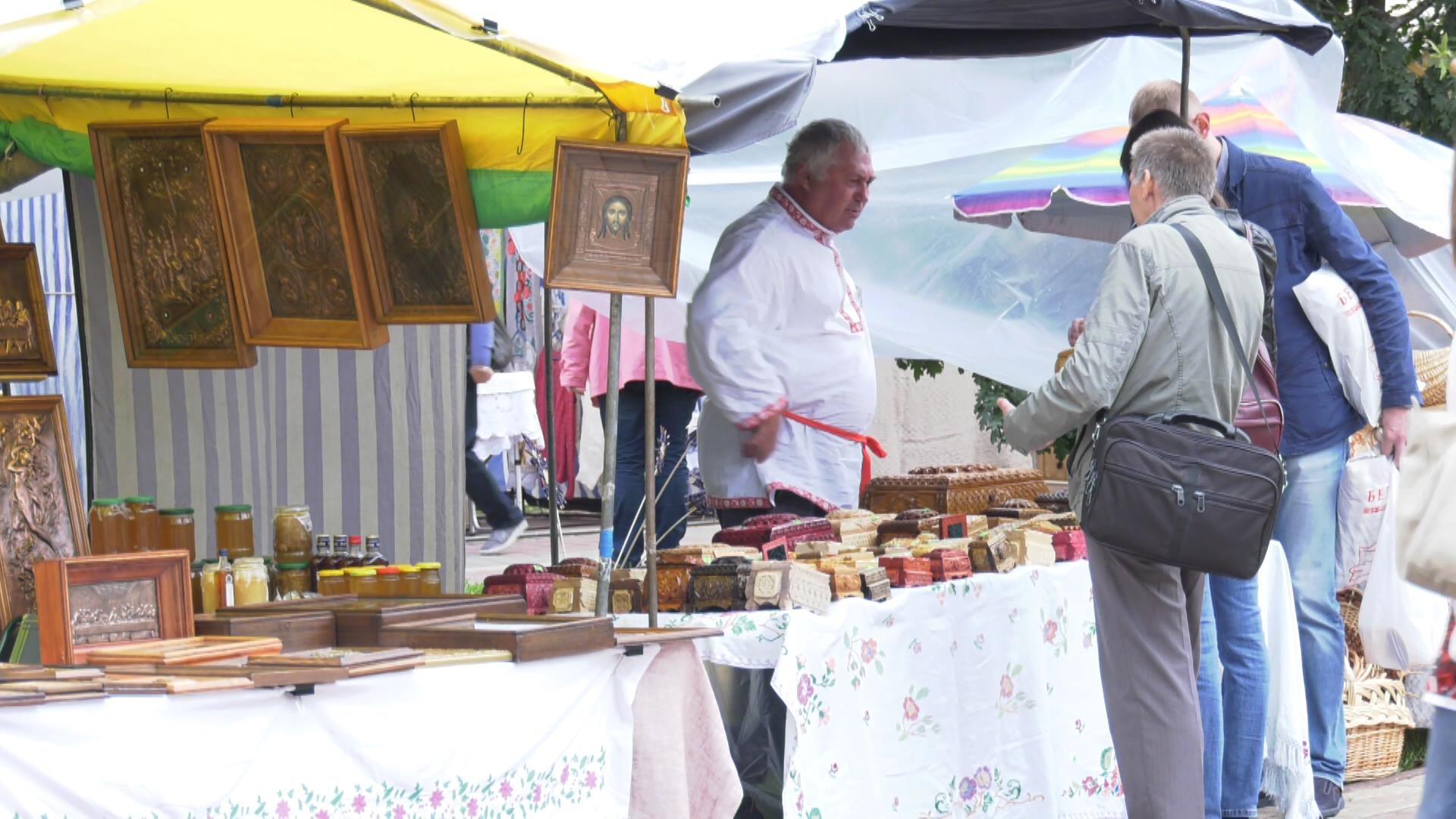 В Городе мастеров на «Славянском базаре» представлены сувениры ручной работы 