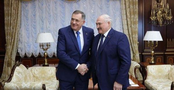 Lukashenko meets with President of Republika Srpska of Bosnia and Herzegovina