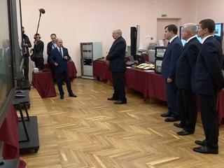 Лукашенко посетил один из объектов правительственной связи КГБ