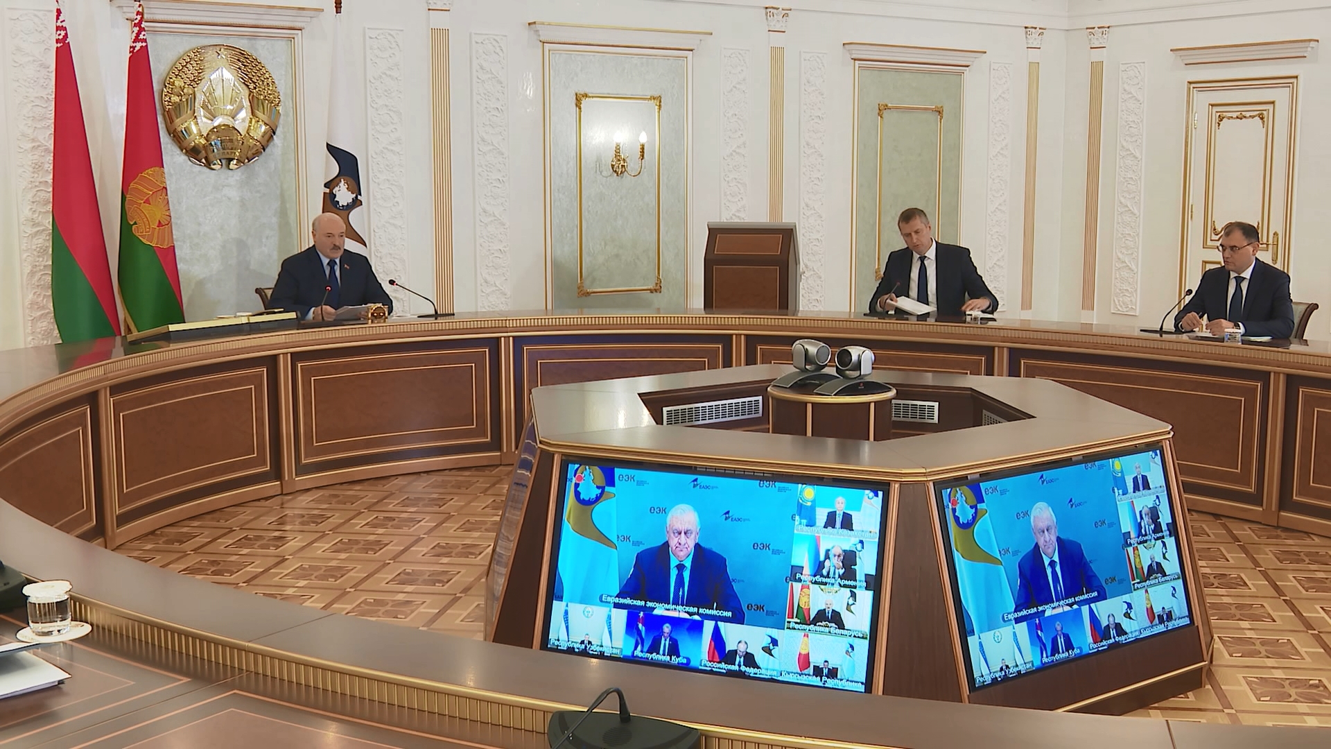A.Lukashenko took part in EAEU on-line summit