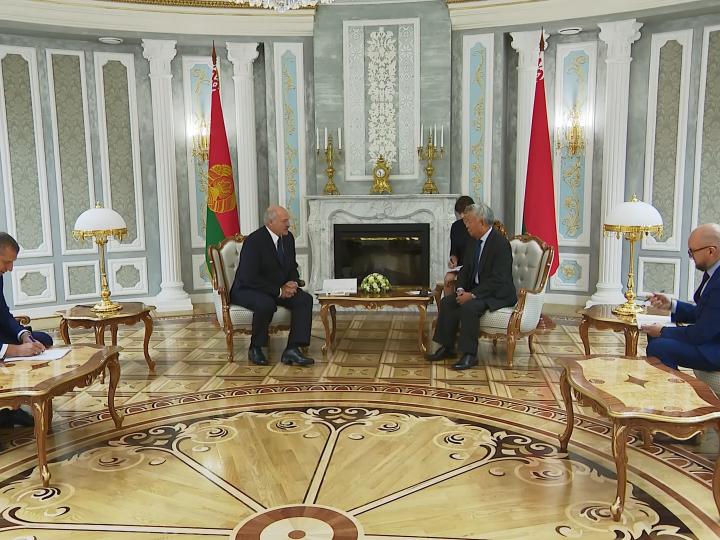 Prospects of Belarus-AIIB infrastructure investment cooperation discussed today at Palace of Independence 