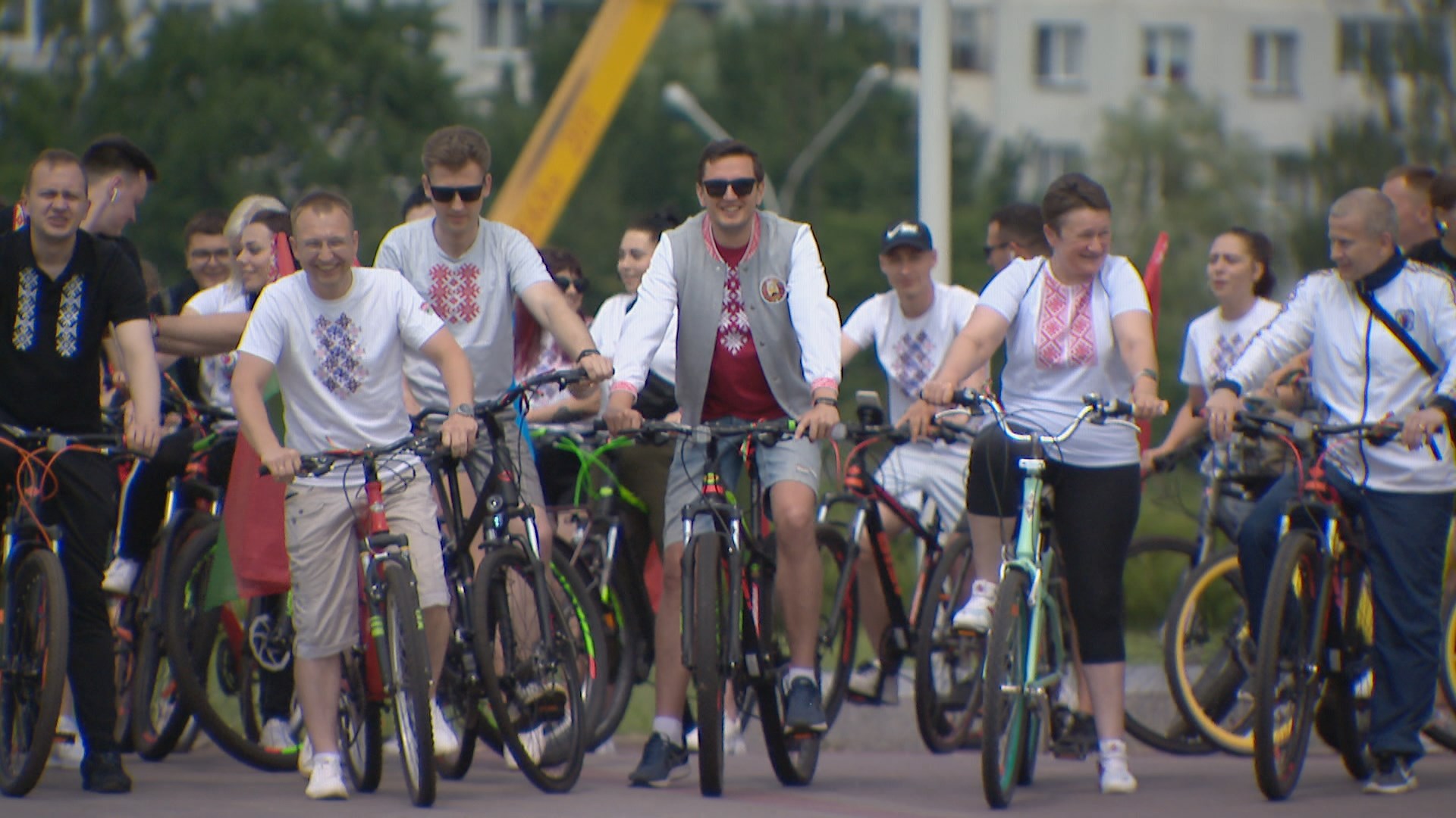 Велопробег ко Дню Независимости прошёл в Минске