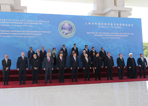 А. Лукашенко выступил на заседании Совета глав государств Шанхайской организации сотрудничества