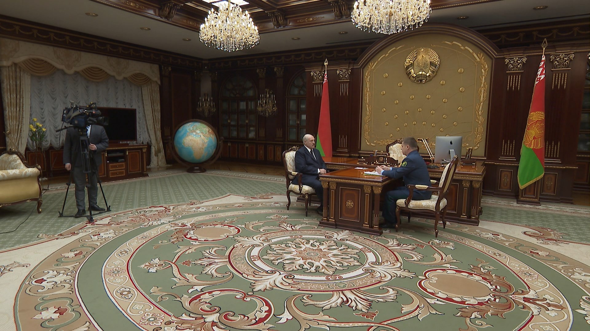Александр Лукашенко встретился с главой Таможенного комитета Беларуси