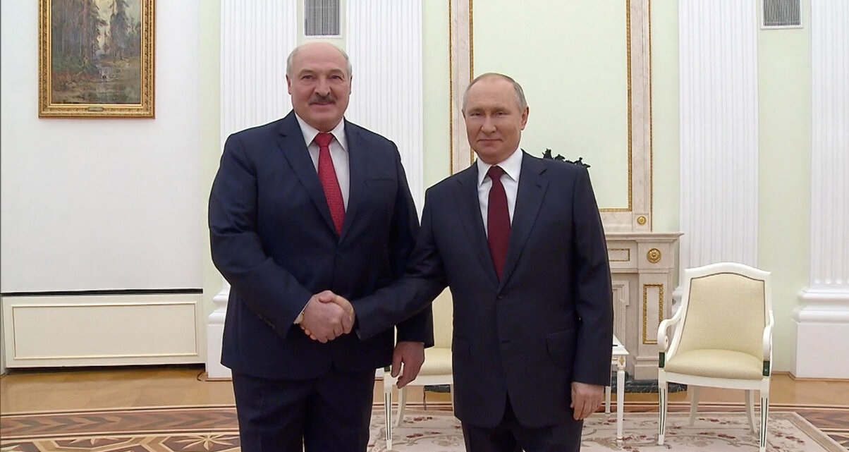 А. Лукашенко и В. Путин провели переговоры в Москве