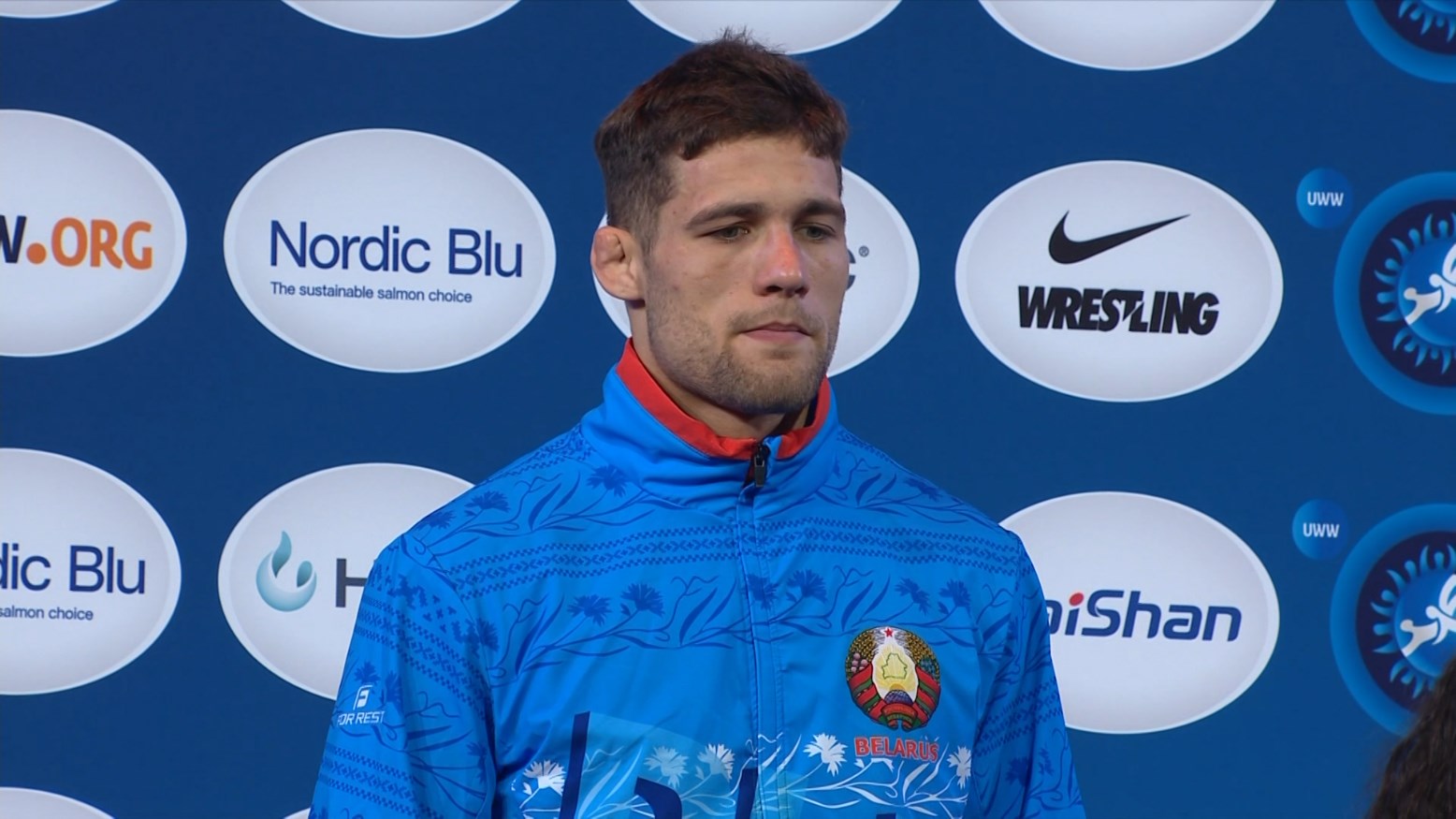 Belarusian Kirill Maskevich - silver medalist of the Greco-Roman wrestling World Cup 