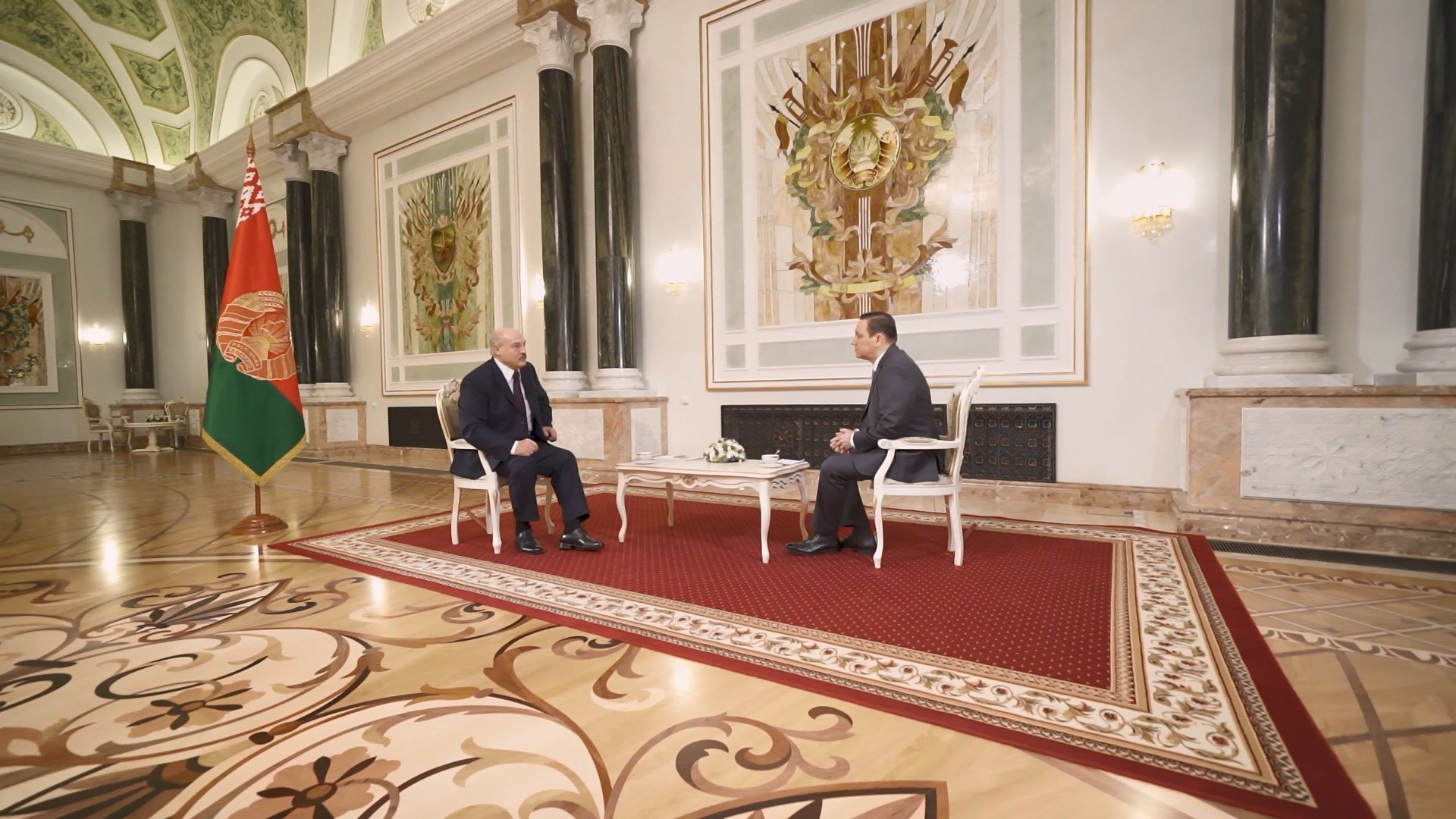 Президент Беларуси А. Лукашенко дал интервью телерадиокомпании «Мир»