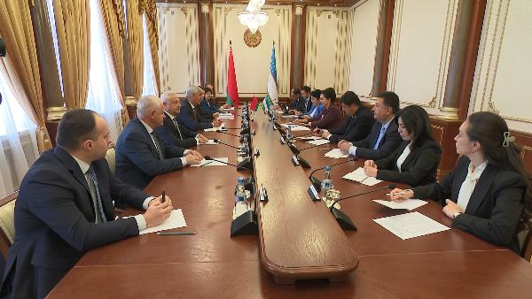 House of Representatives of National Assembly of Belarus holds meeting with parliamentary delegation of Uzbekistan
