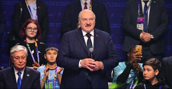 A. Lukashenko attends Games of Future opening ceremony in Kazan