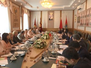 Chongqing delegation visiting Minsk