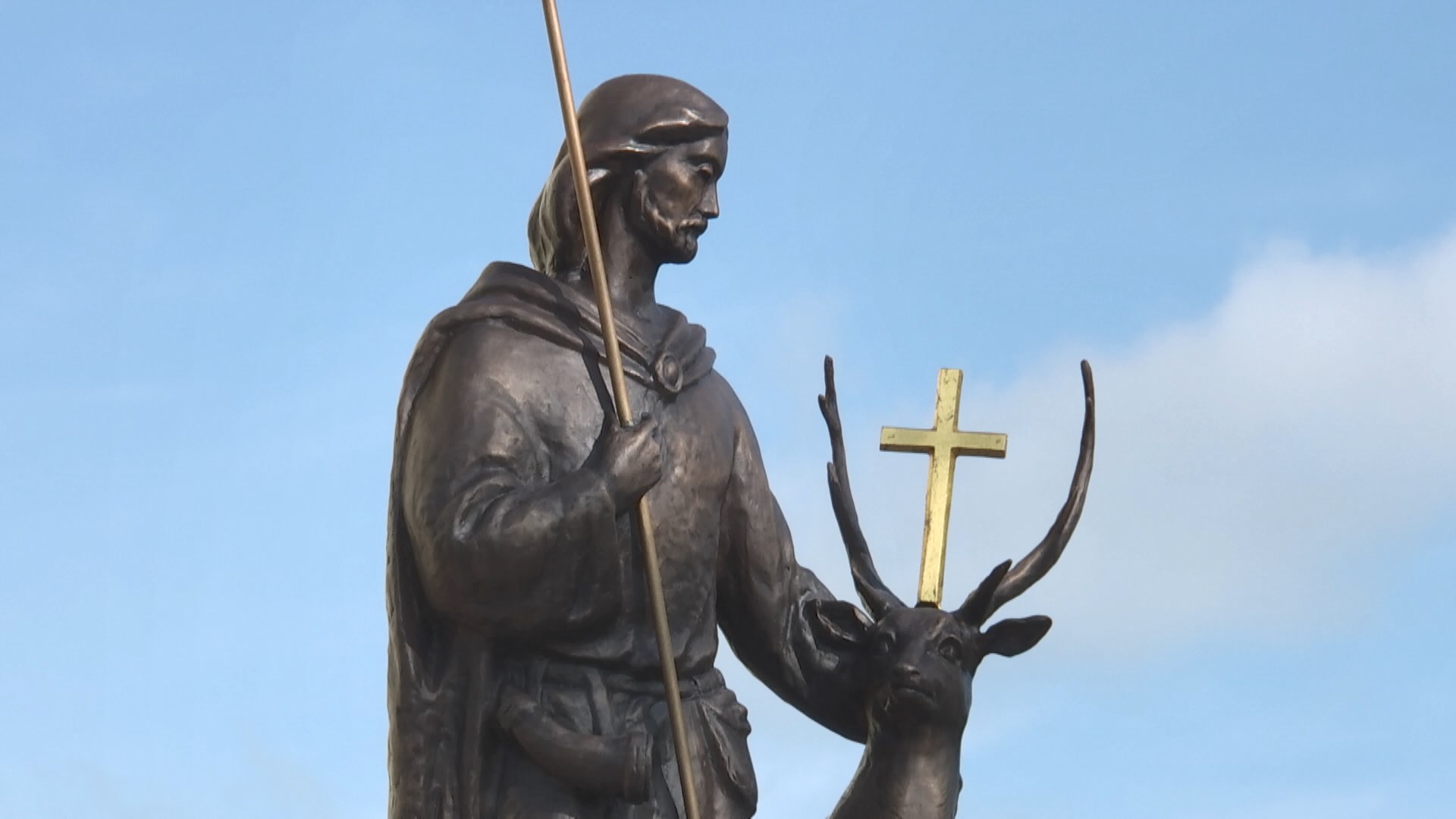 St. Hubert’s statue installed in Grodno