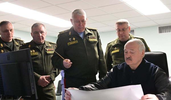 A. Lukashenko visited the central command post of the Air Forces and the Air Defense Forces
