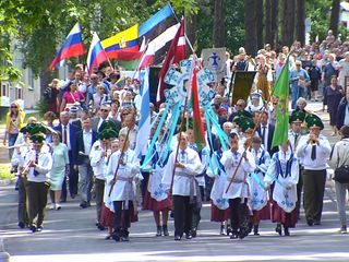 Braslav hosted International festival of traditional culture "Braslavskie zarnitsy" ("Braslav heat-lightnings")